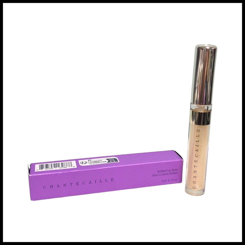 Chantecaille Brilliant Lip Gloss Gleam 3ml 0.1oz Shimmer High Shine New in Box